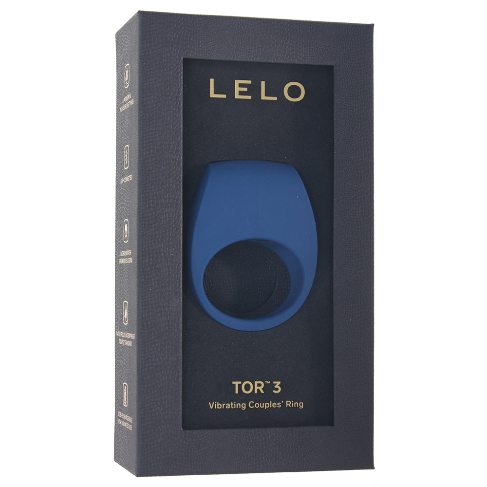 TOR 3 Vibrating Couples Ring in Blue