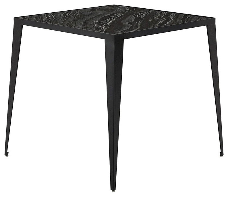 Ines Black Wood Side Table   Transitional   Side Tables And End Tables   by V.S.D Furniture  Houzz