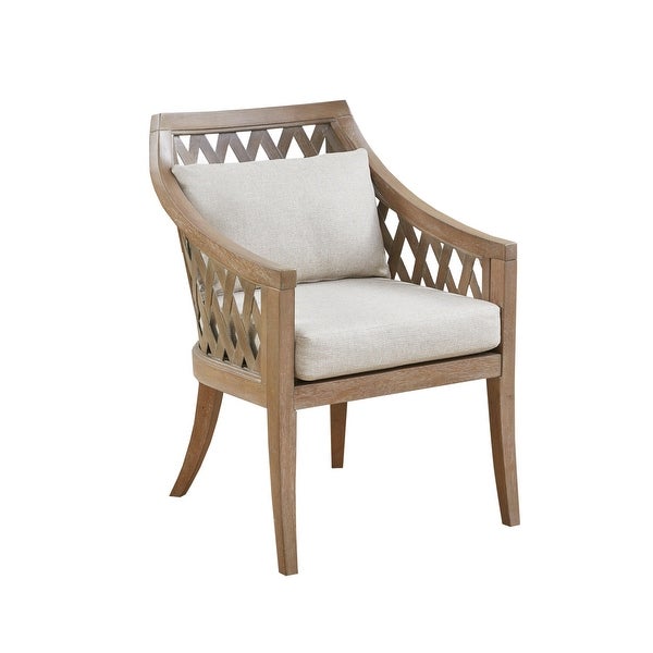 Madison Park Kendra Natural Accent Chair