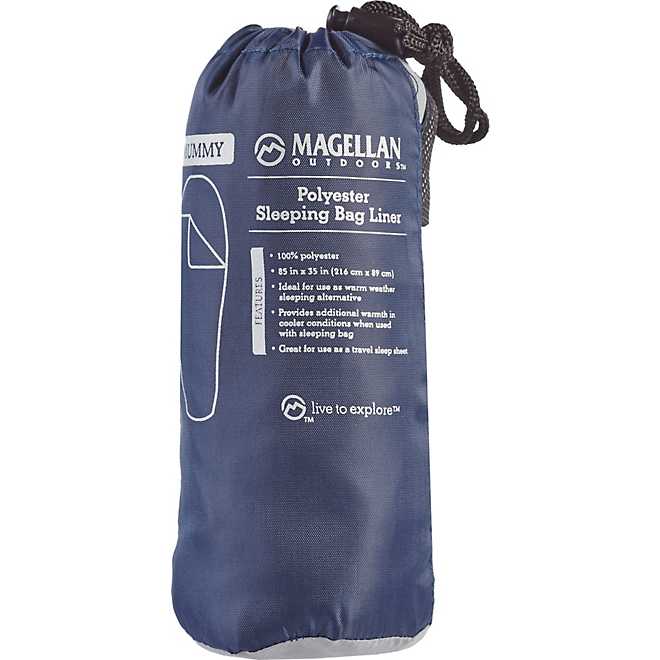 Magellan Outdoors Mummy Sleeping Bag Liner