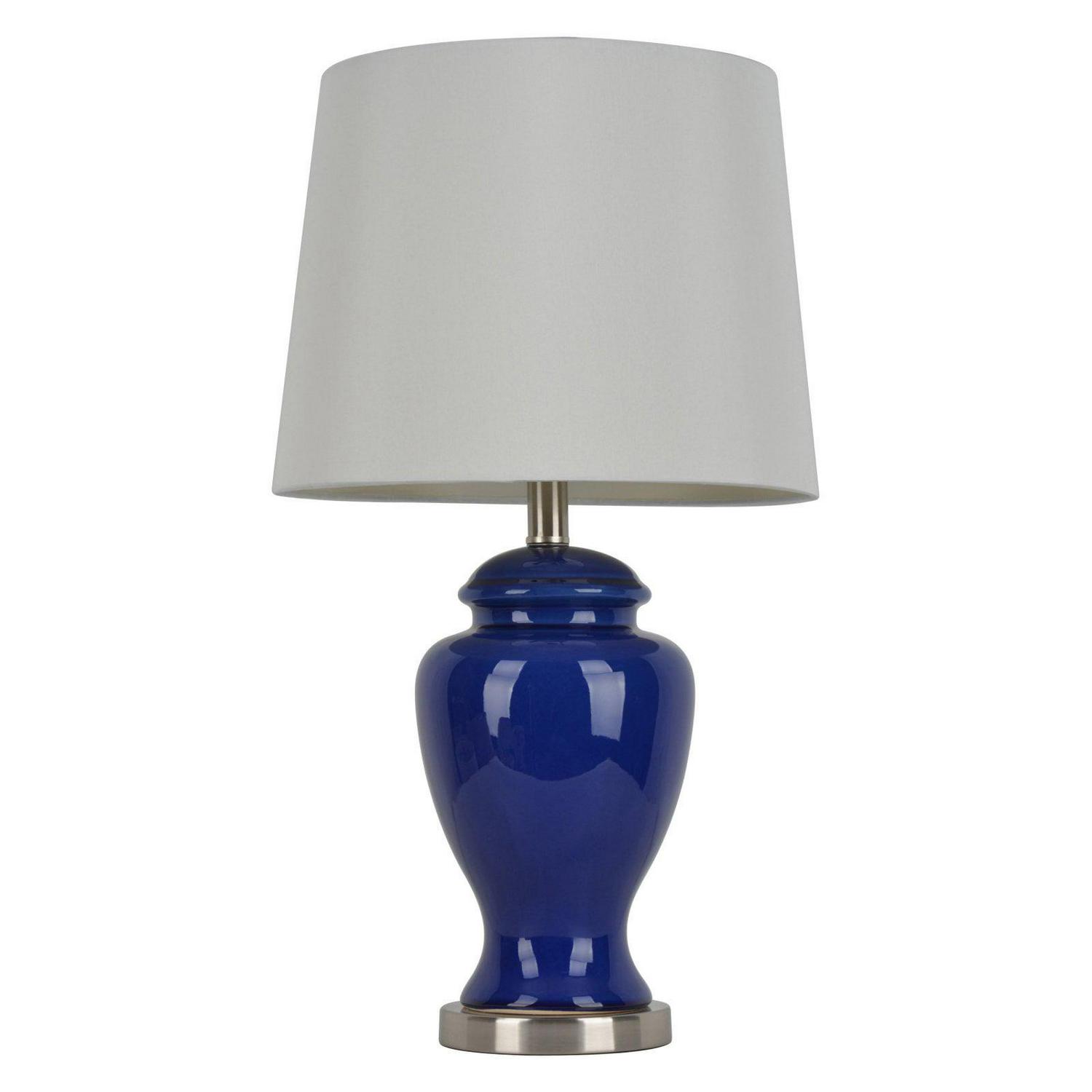 DA(C)cor Therapy Modern Ceramic Table Lamp， Multiple Finishes