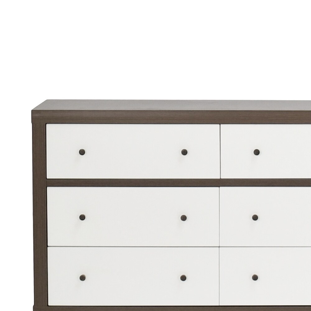 Nystrom 2 Piece Double Dresser and 4 Drawer Dresser Bedroom Set by Christopher Knight Home