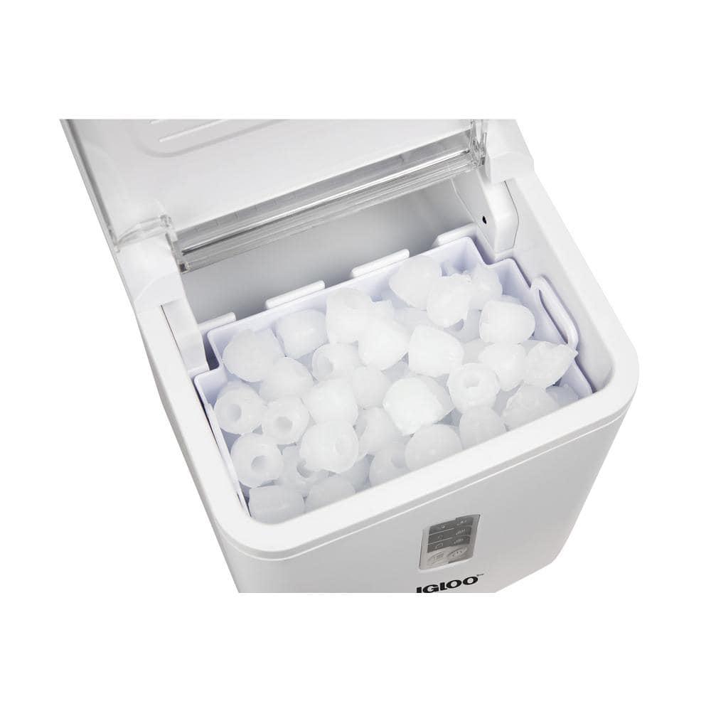 IGLOO 26 lb Portable Ice Maker in White