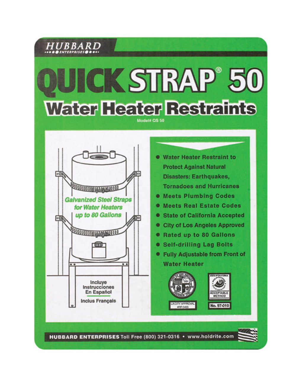 RESTRAINT WATERHEATER