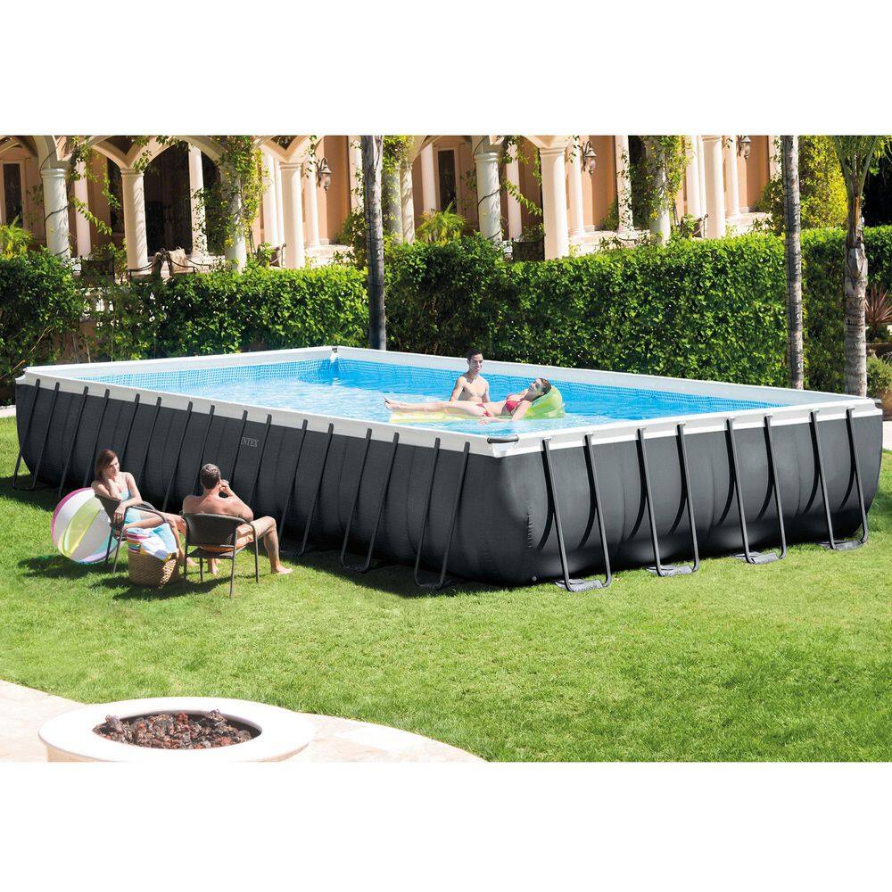 INTEX 32 ft. x 16 ft. x 52 in. Rectangular Ultra XTR Pool  Maintenance Kit (2-Pack) 26373EH + 2 x 28003E