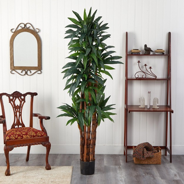 Nearly Natural 6.5-ft Dracaena Tree