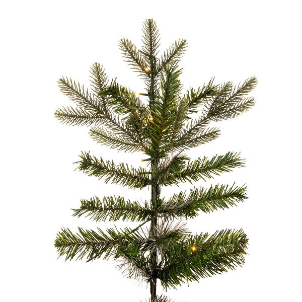 Vickerman 9' x 66 Douglas Fir Artificial PreLit Christmas Tree，DuraLit® Warm White LED Wide Angle Lights.