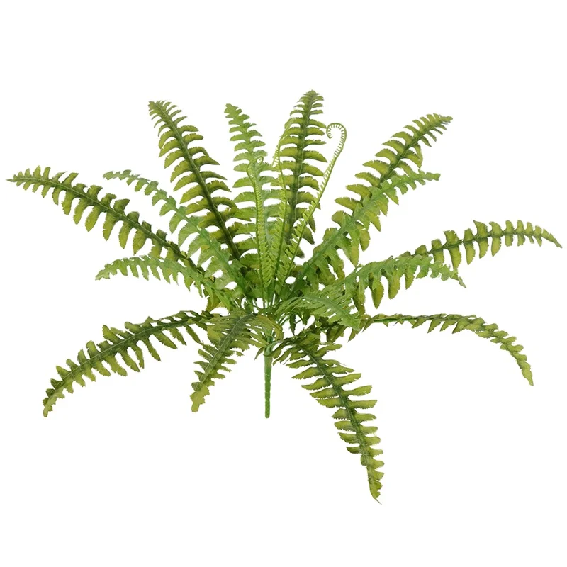 New Arrival Wholesale Supplies 18 heads Artificial Boston Fern for decoration