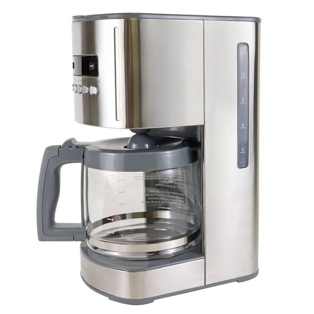 Kenmore Aroma Control Programmable 12 cup Coffee Maker Stainless Steel