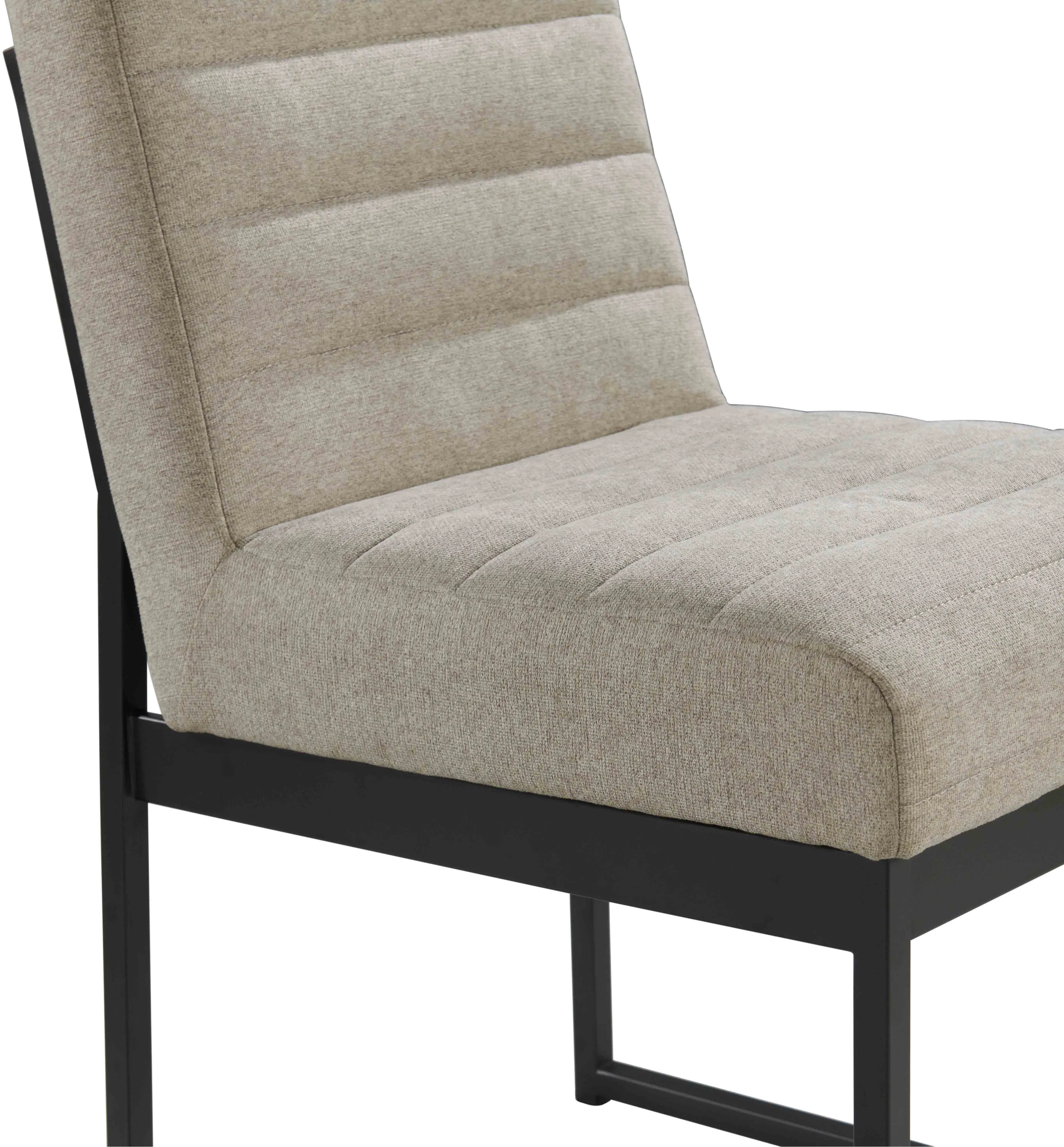 Eden Beige Upholstered Dining Room Chair