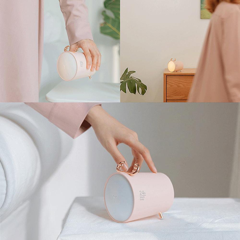 Night Light Leds Music Lamp Music Player Rechargeable Bt Speaker 3 Brightness Levels Fashion Deer Horn Baby Nightlight For Kids Living Room Bedroom Be