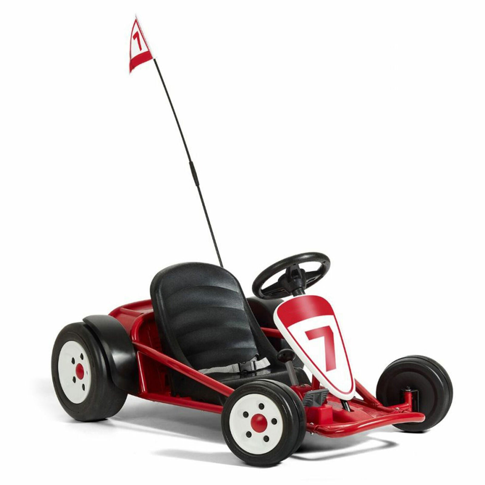 Best 24V Kids Ultimate Electric Go Kart Professional With Racing Flag