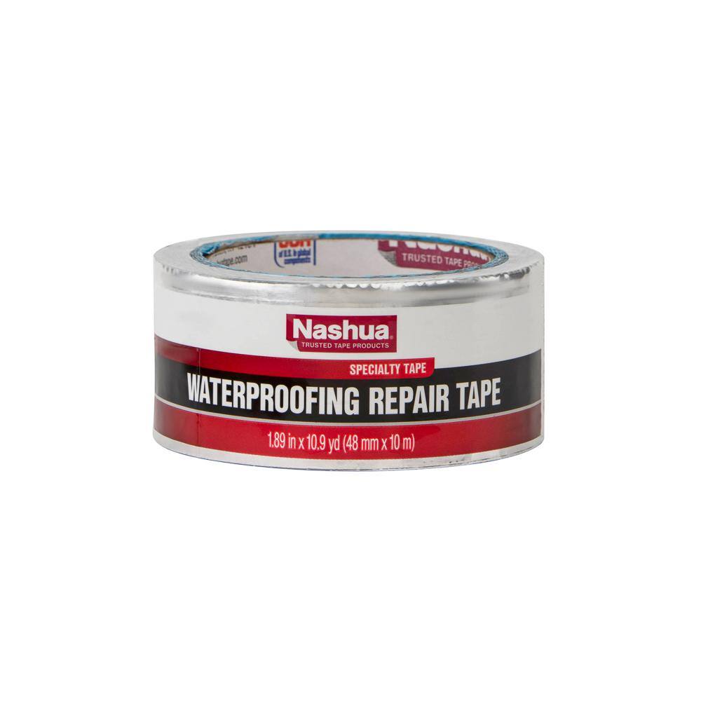 Nashua Tape 1.89 in. x 10.9 yd. Waterproofing Repair Foil Duct Tape Sealer 1542731