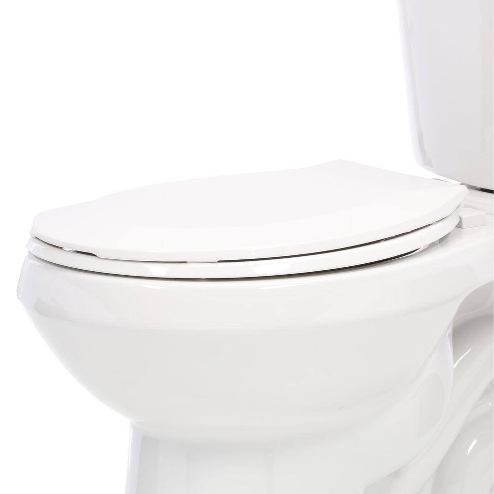 Glacier Bay 2-piece 1.1 GPF1.6 GPF Dual Flush Round Toilet in White Seat Included (3-Pack) N2428R-DF