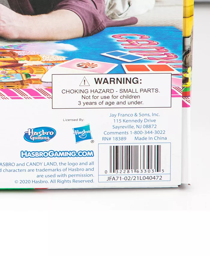 Hasbro CLOSEOUT! Candy Land Game Blanket