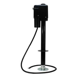 Quick Products Power A-Frame Electric Tongue Jack - 3650 lbs. Lift Capacity Black JQ-3500B