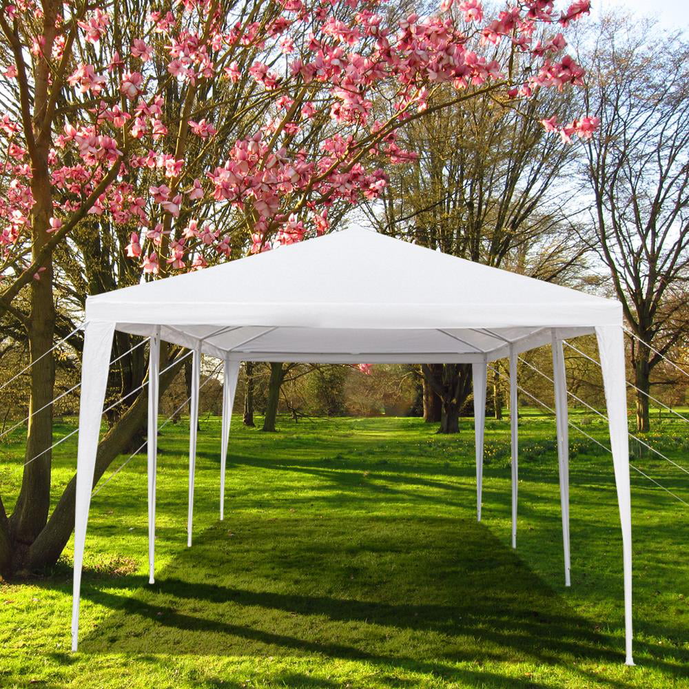 Ktaxon 10'x30' Party Tent Gazebo Canopy with 5 Sidewalls White