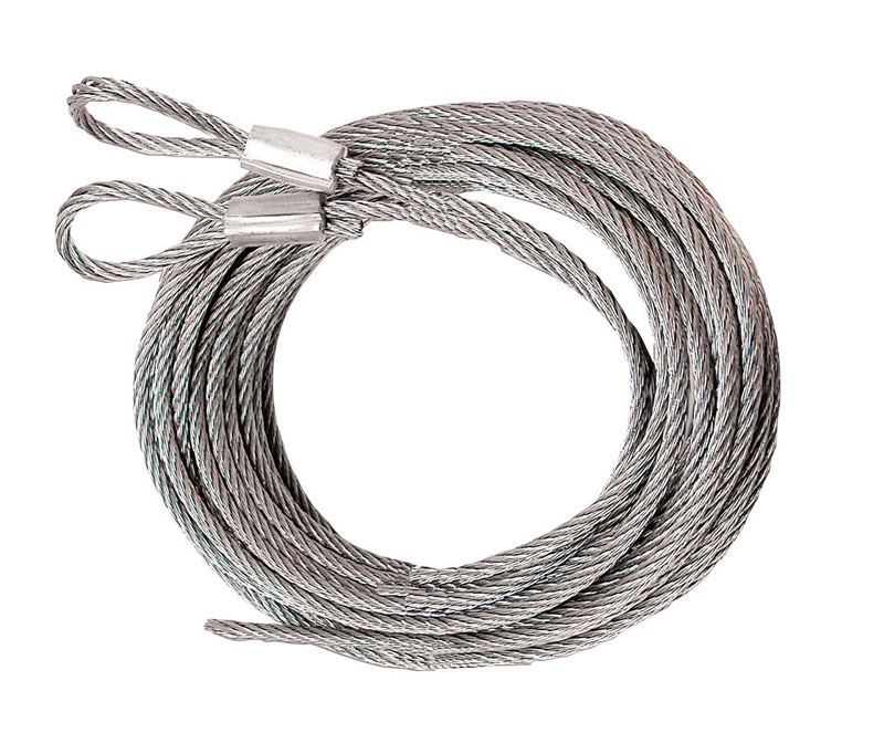 Prime-Line 12 ft. L X 3/32 in. D Carbon Steel Extension Cables