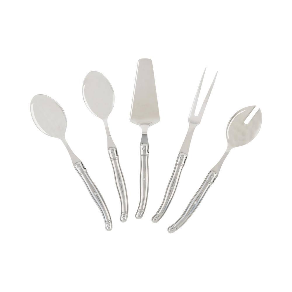 French Home Stainless Steel Laguiole 5-Piece Hostess Set LG076