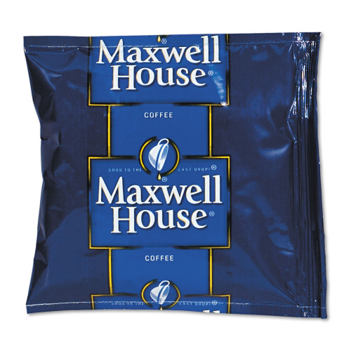 Maxwell House Coffee， Regular Ground， 1.5 oz Pack， 42/Carton (866150)