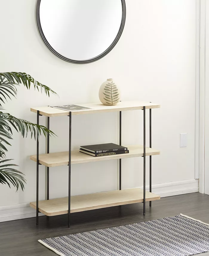 Rosemary Lane Contemporary Metal Console Table