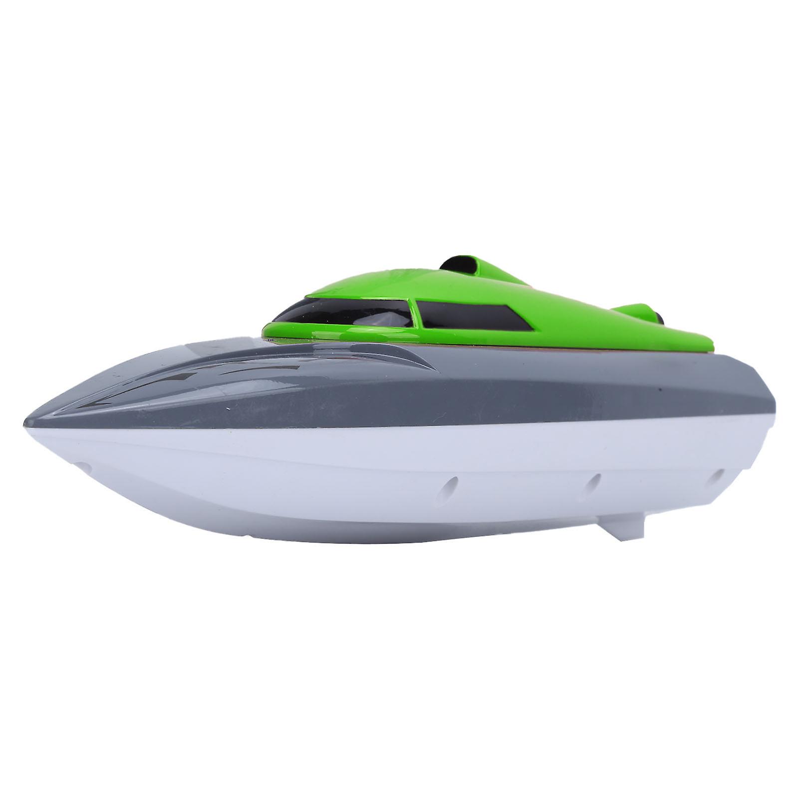 Rc Boat High Efficiency Speed Pointed Drag Reduction Sealed Waterproof Remote Control Submarine For Kidsgreen