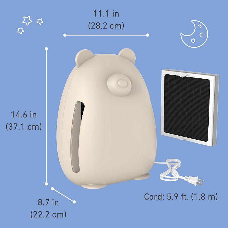 Pure Enrichment PureBaby Bear-Shaped True HEPA Air Purifier