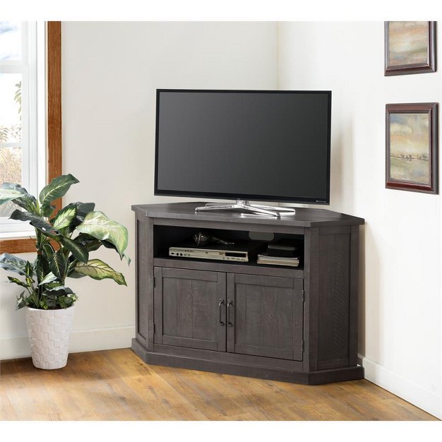 Solid Wood Tv Stand Gray Martin Svensson Home