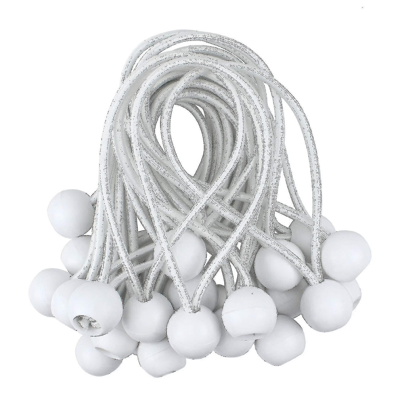 Outdoor Tent Straps， Elastic Ball Rubber Bands， Tarpaulin Fixing A (50 Pieces)_costbuy