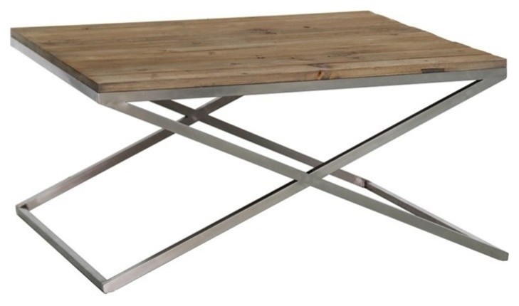 Square Savannah Coffee Table   Industrial   Coffee Tables   by Boraam Industries  Inc.  Houzz