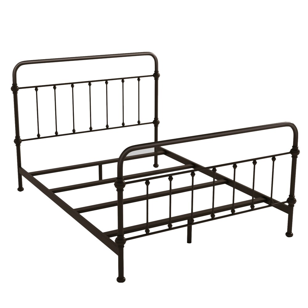 Giselle Antique Dark Bronze Iron Metal Bed by iNSPIRE Q Classic