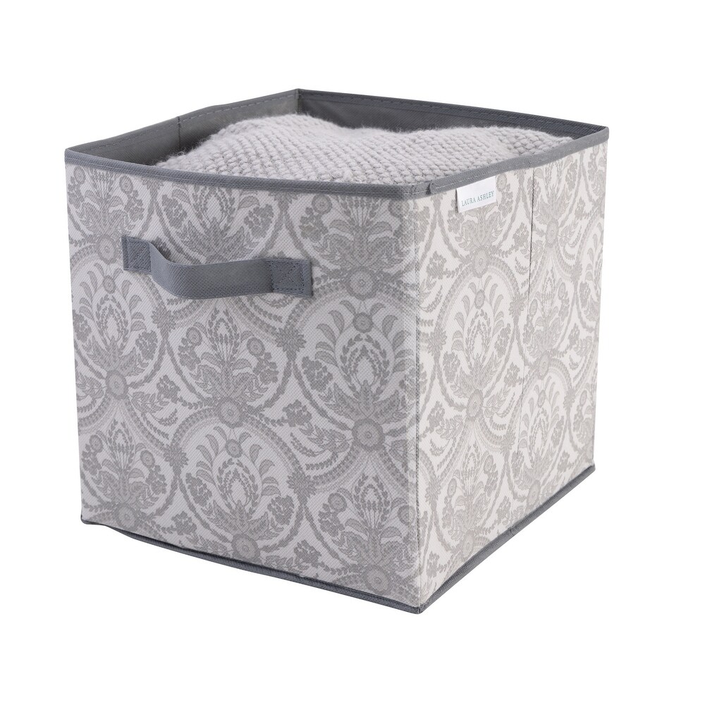 Laura Ashley Collapsible Storage Cube in Almeida   12\