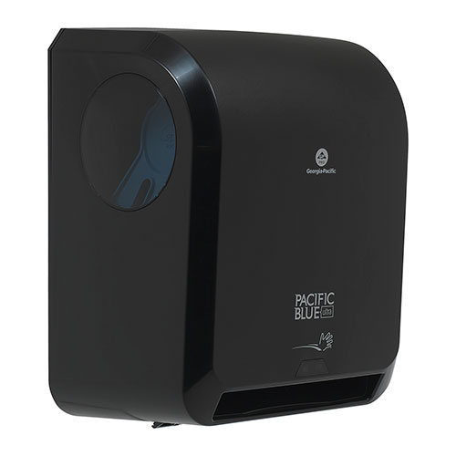 Georgia Pacific Pacific Blue Ultra High Capacity Paper Towel Dispenser | Automated， 12.9 x 9 x 16.8， Black | GPC59590