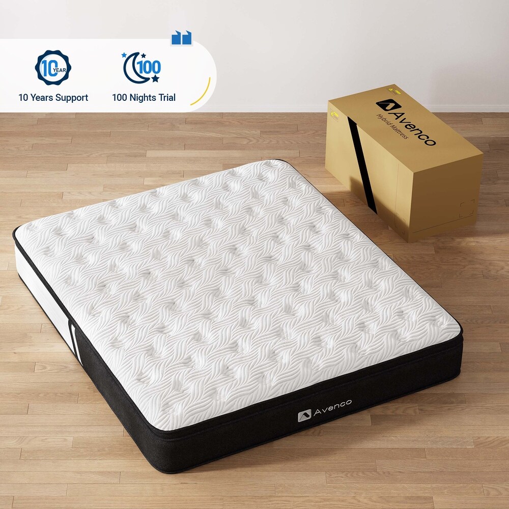 12 Inch Hybrid Mattress with Individually Pocket Innerspring Mattress