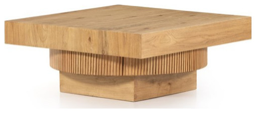 Evanthe Coffee Table Honey Oak   Modern   Coffee And Accent Tables   by Virgil Stanis Design  Houzz