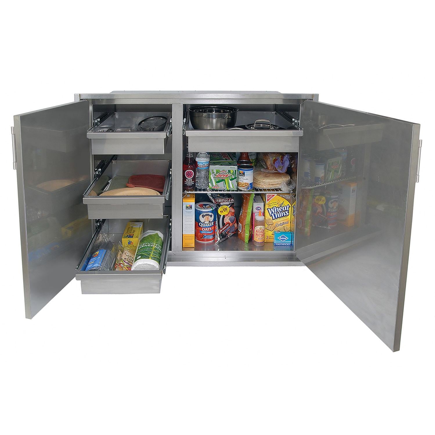 Alfresco 42 High Profile Dry Storage Pantry AXEDSP-42H