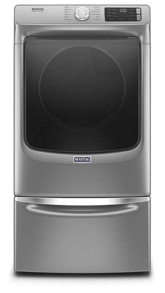 Maytag MED6630HC Front Load Electric Dryer With Extra Power And Quick Dry Cycle - 7.3 Cu. Ft.