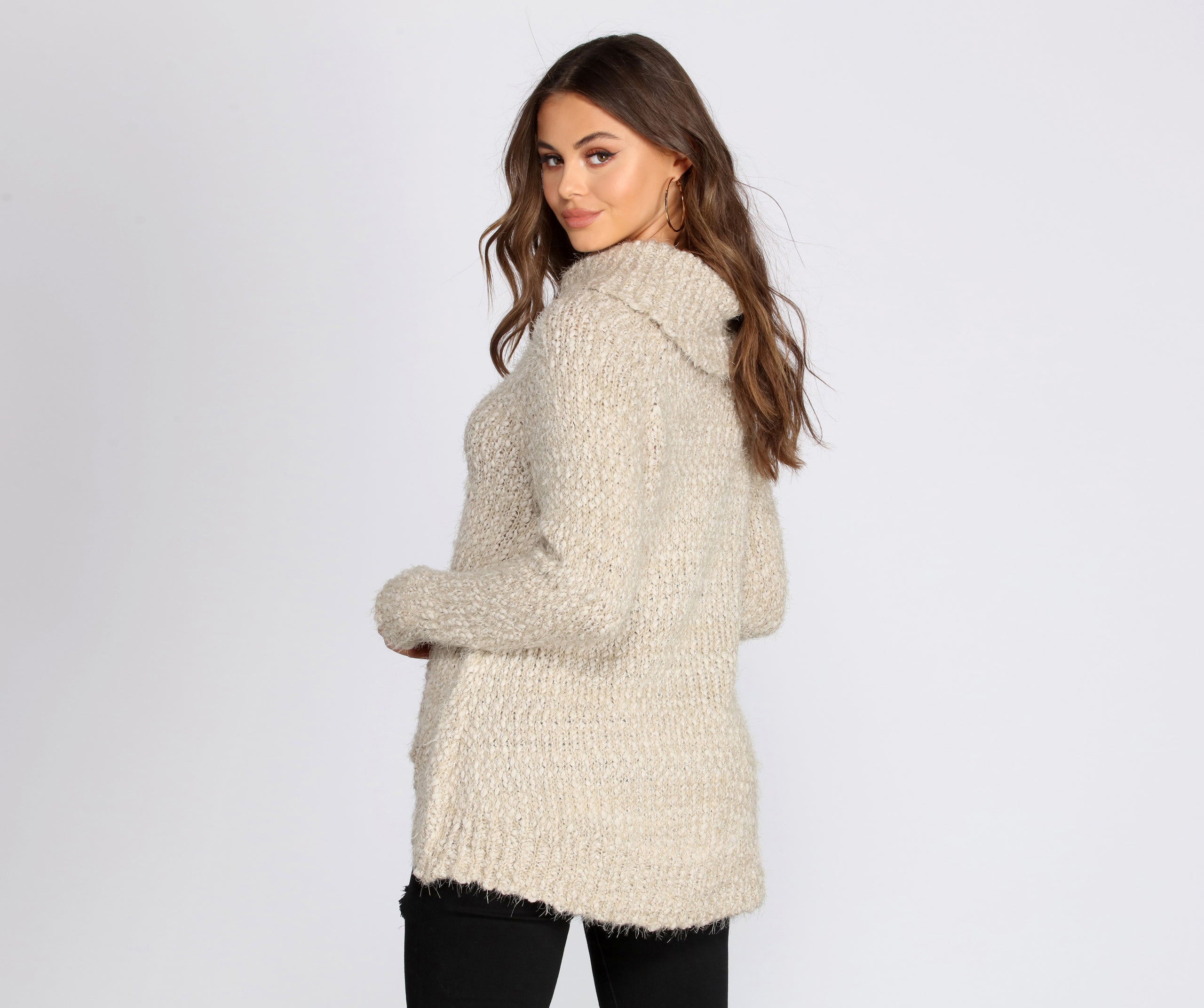 Soft And Sweet Turtleneck Sweater