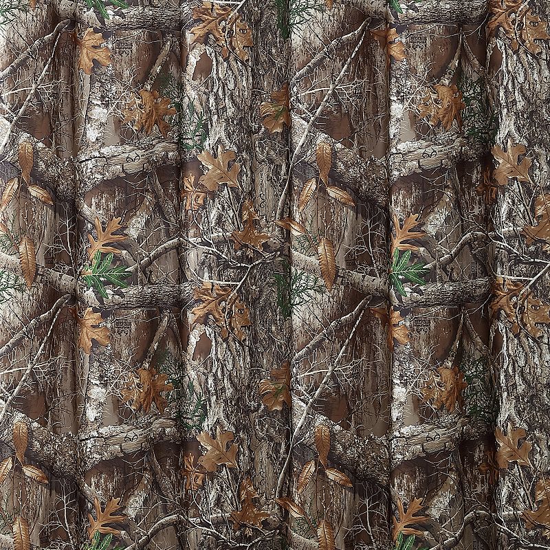 Realtree Edge Camouflage 2-pack Window Curtain Set