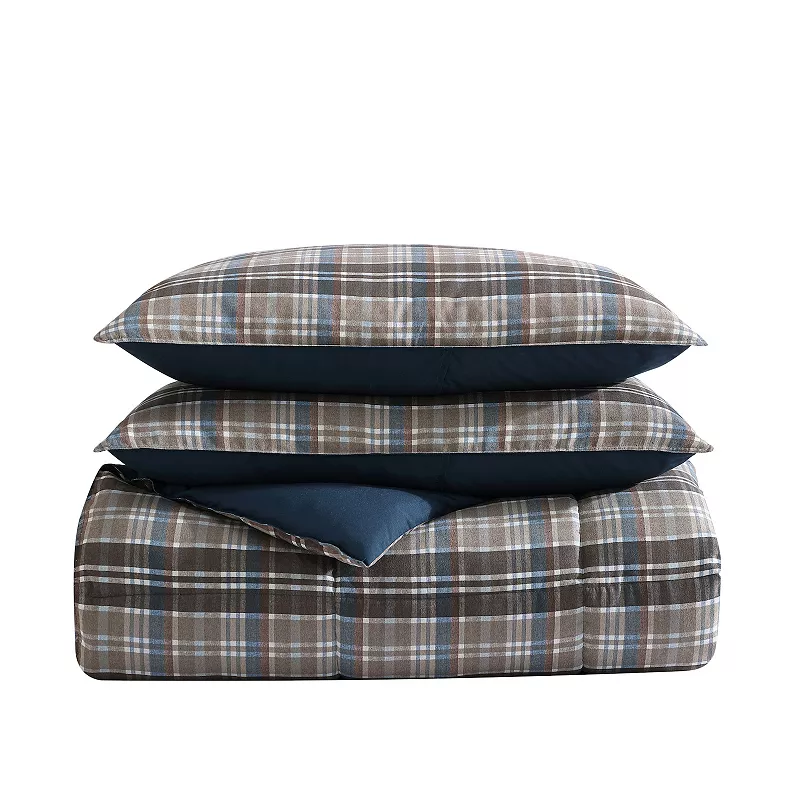 Eddie Bauer Rugged Plaid Duvet Cover Set