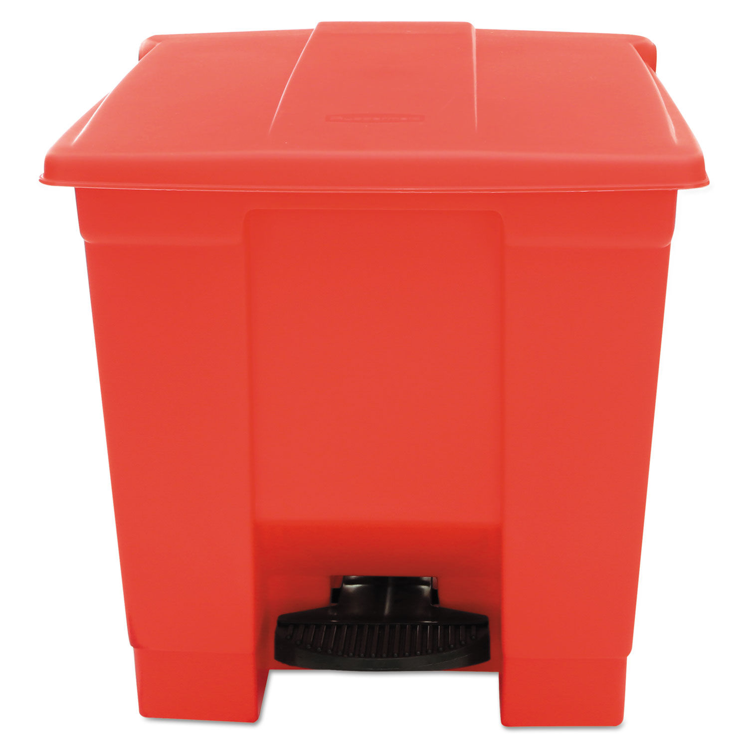 Indoor Utility Step-On Waste Container by Rubbermaidandreg; Commercial RCP6143RED