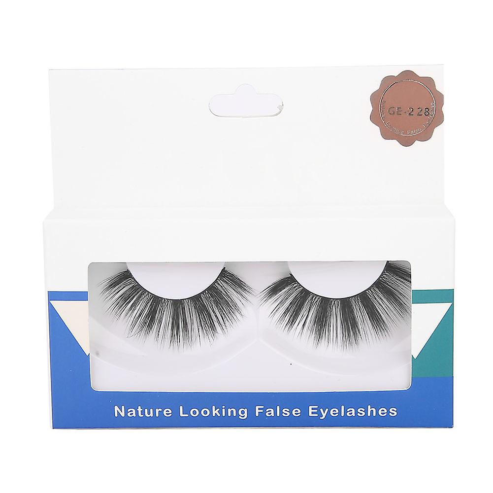 Natural 3d Multiple Layer Thick Long False Eyelashes Soft Extension Makeup Fake Lashestype B