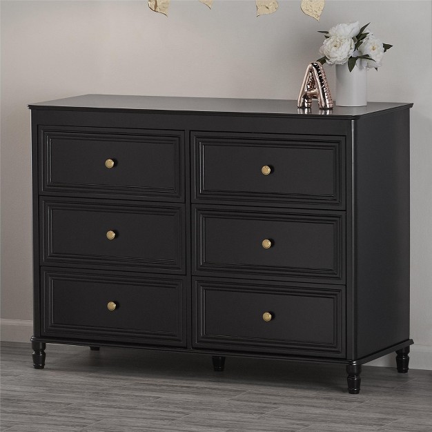 Little Seeds Piper 6 Drawer Dresser With Solid Wood Spindle Feet