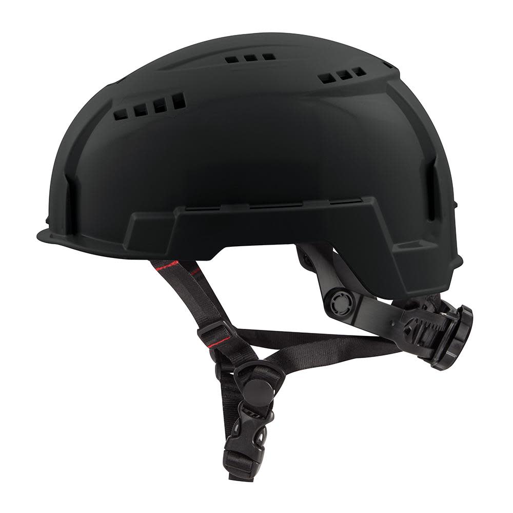 Milwaukee Black Vented Helmet with BOLT Class C