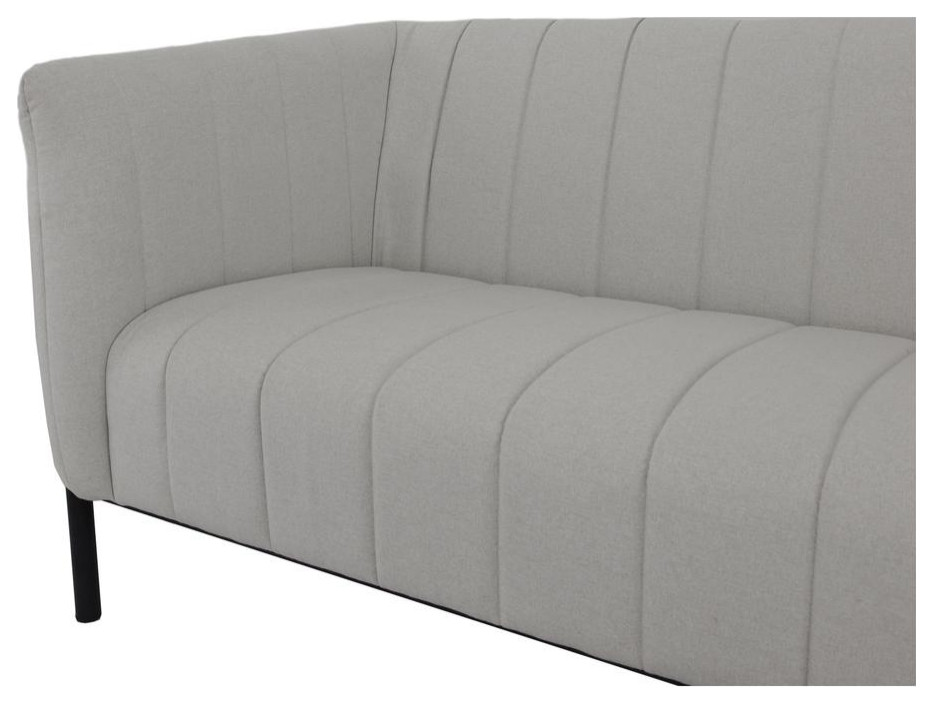 Jaxon Sofa Light  Grey   Contemporary   Sofas   by BisonOffice  Houzz