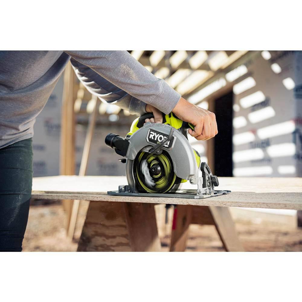 RYOBI ONE+ HP 18V Brushless Cordless 5-Tool Combo Kit w (2) Batteries Charger Bag  FREE (2) 6.0 HIGH PERFORMANCE Batteries PBLCK105K2-PBP2007