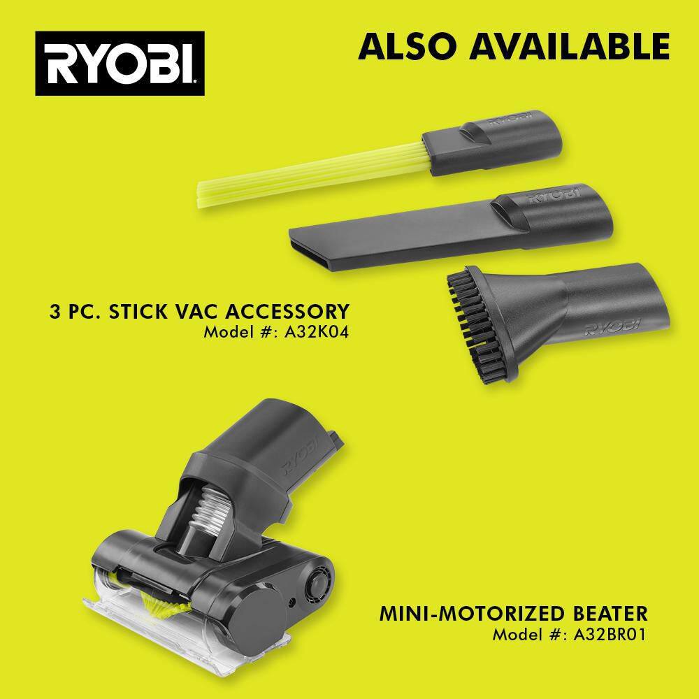 RYOBI ONE+ 18V Cordless Hand Vacuum with Powered Brush (Tool Only) PCL700B