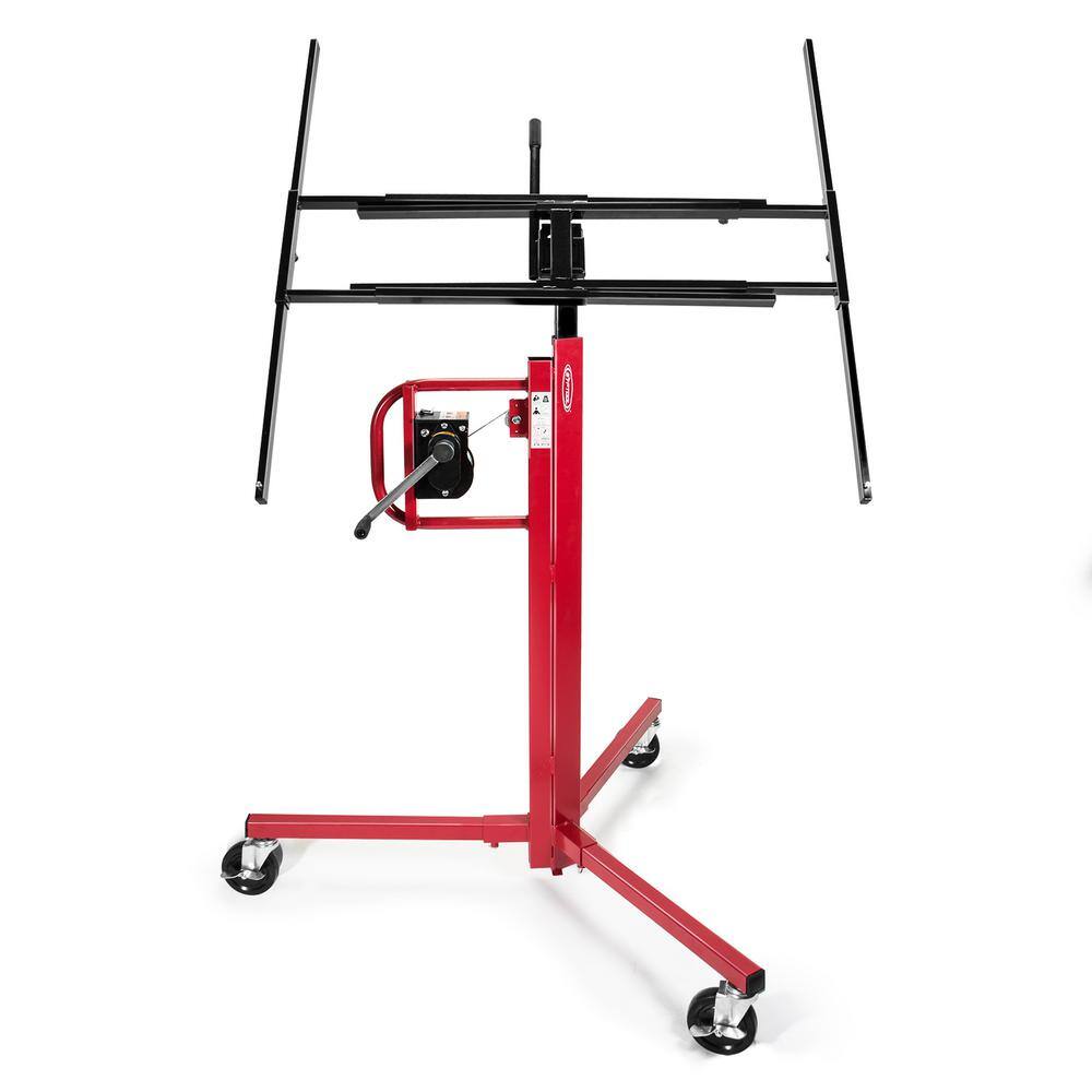 GYPTOOL 11 ft. Reach Drywall Panel Hoist in Red LIFT-11FT-RED.