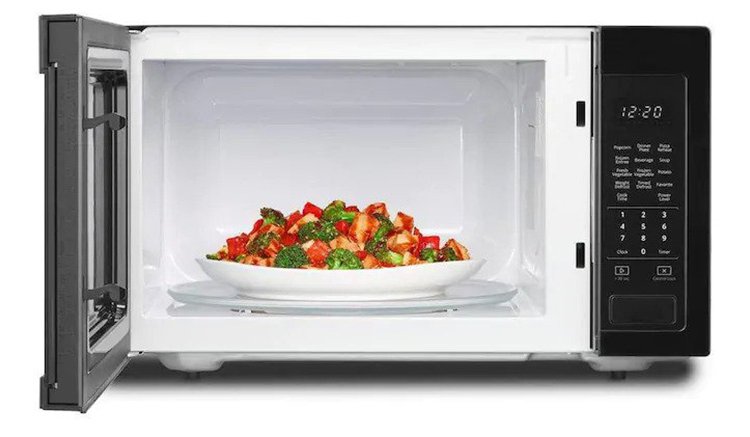 Whirlpool 2.2 Cu. Ft. Black Countertop Microwave