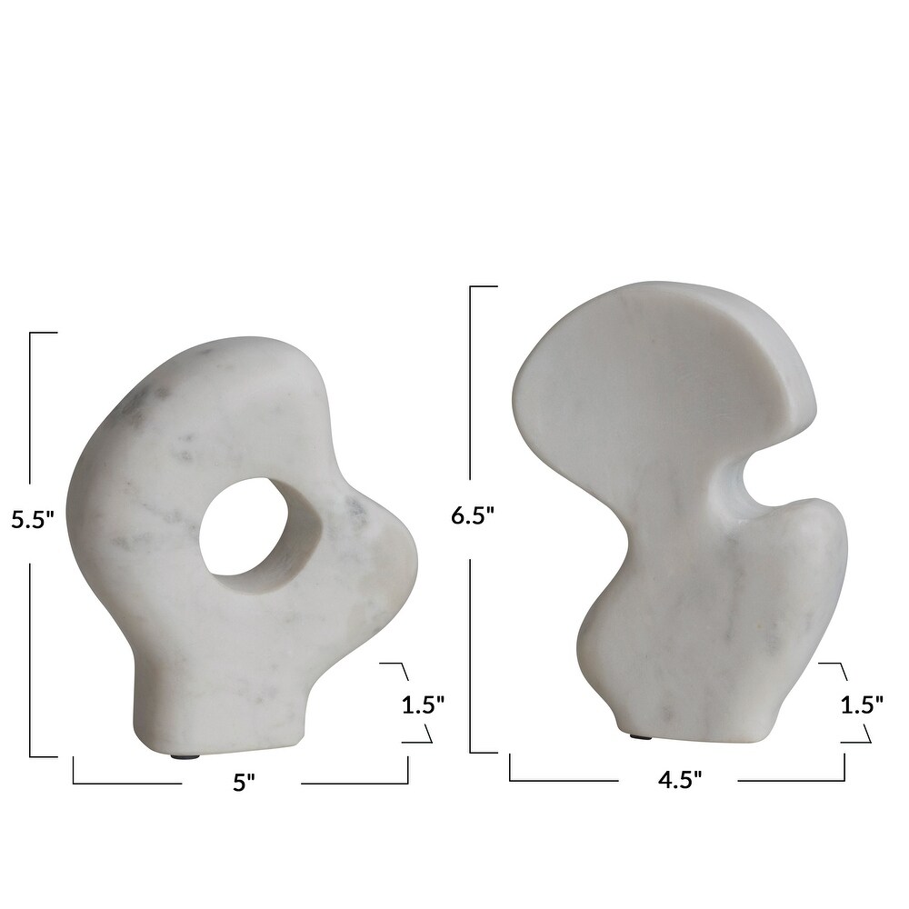 Decorative Abstract Marble Sculptures   6.5\